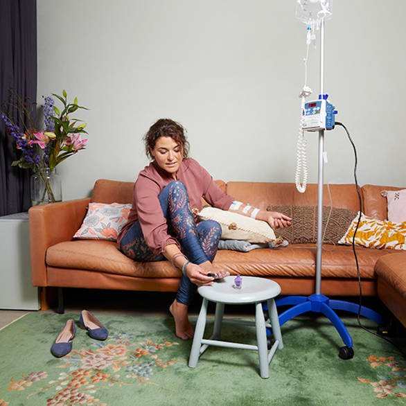 Thuis voel je je minder patiënt en meer mens